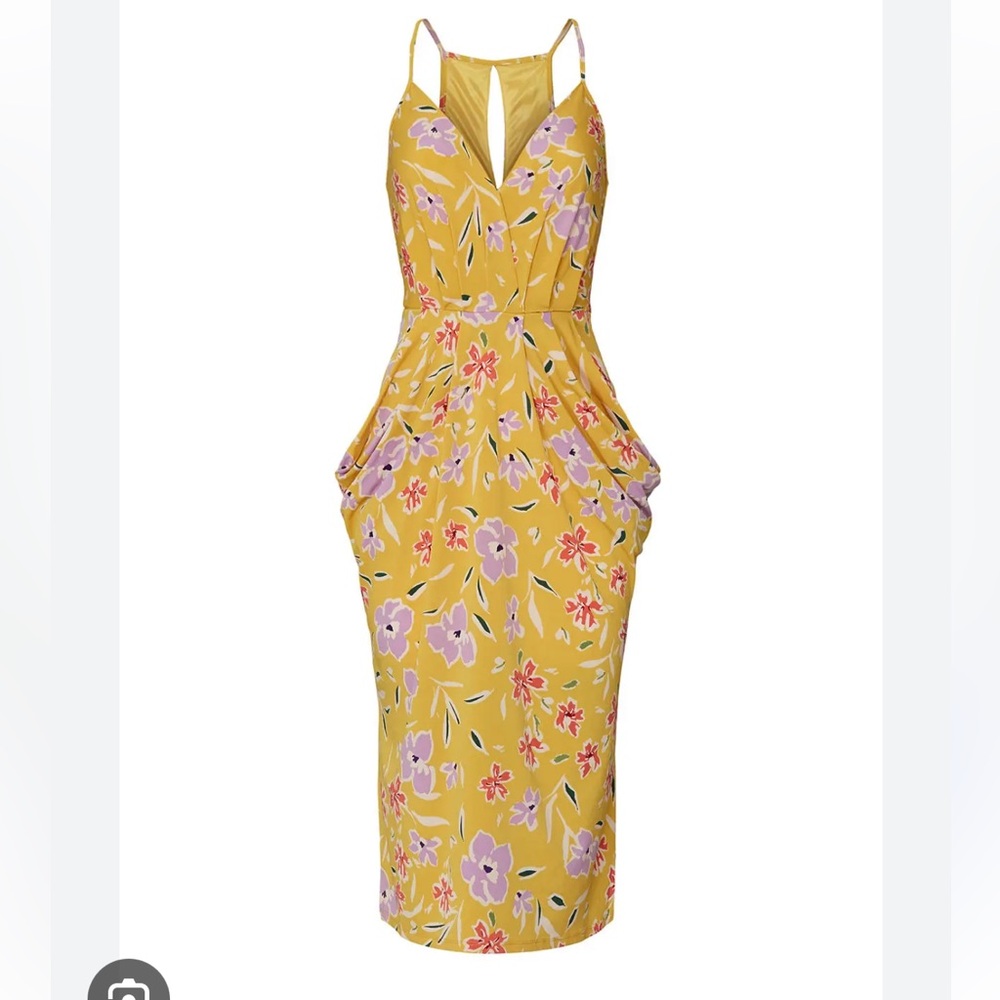 BCBGeneration Yellow Dress